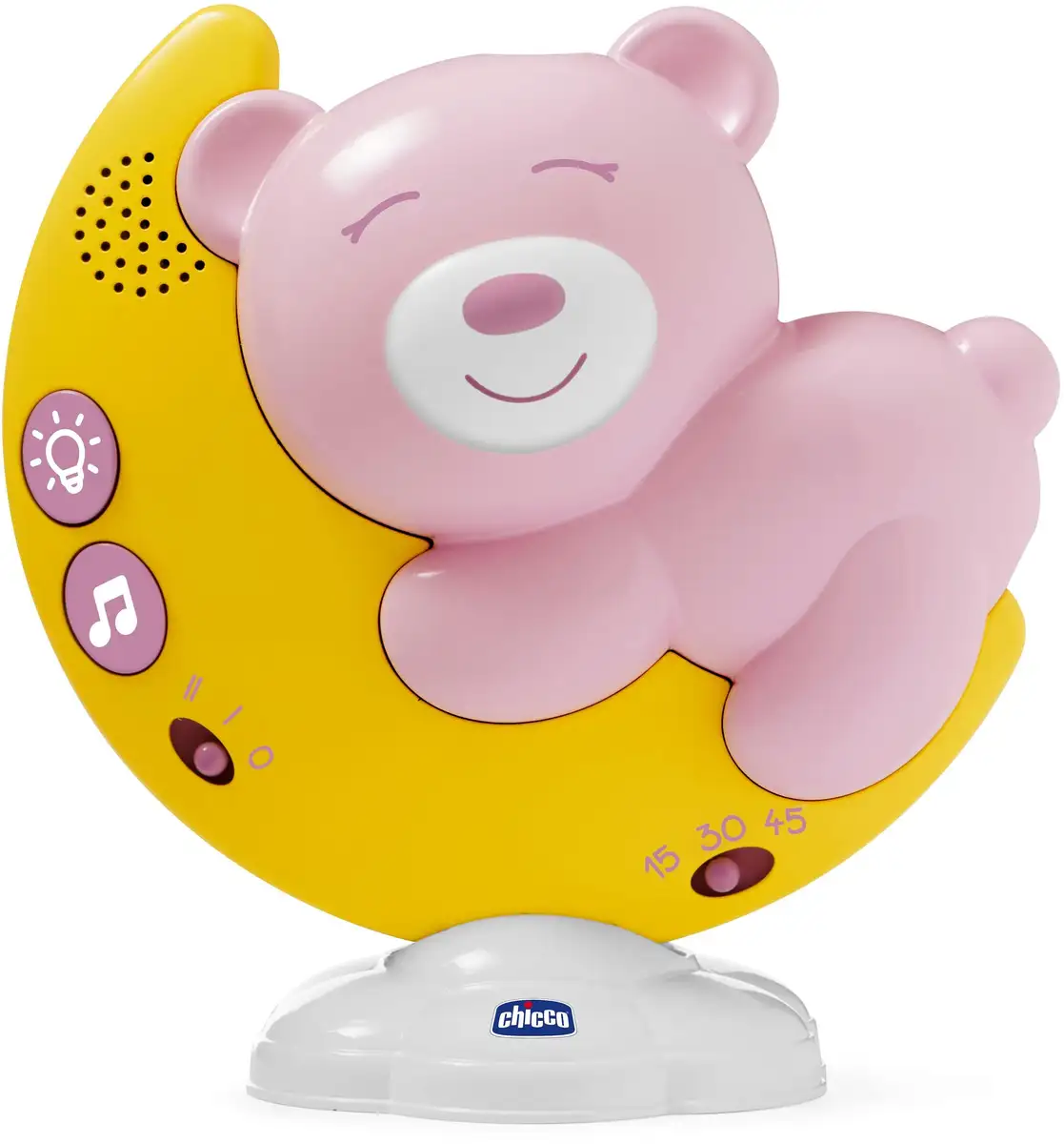 

Ночник Chicco "Next2Moon, Розовый", со светом и звуком Высота: 48 см, розовый