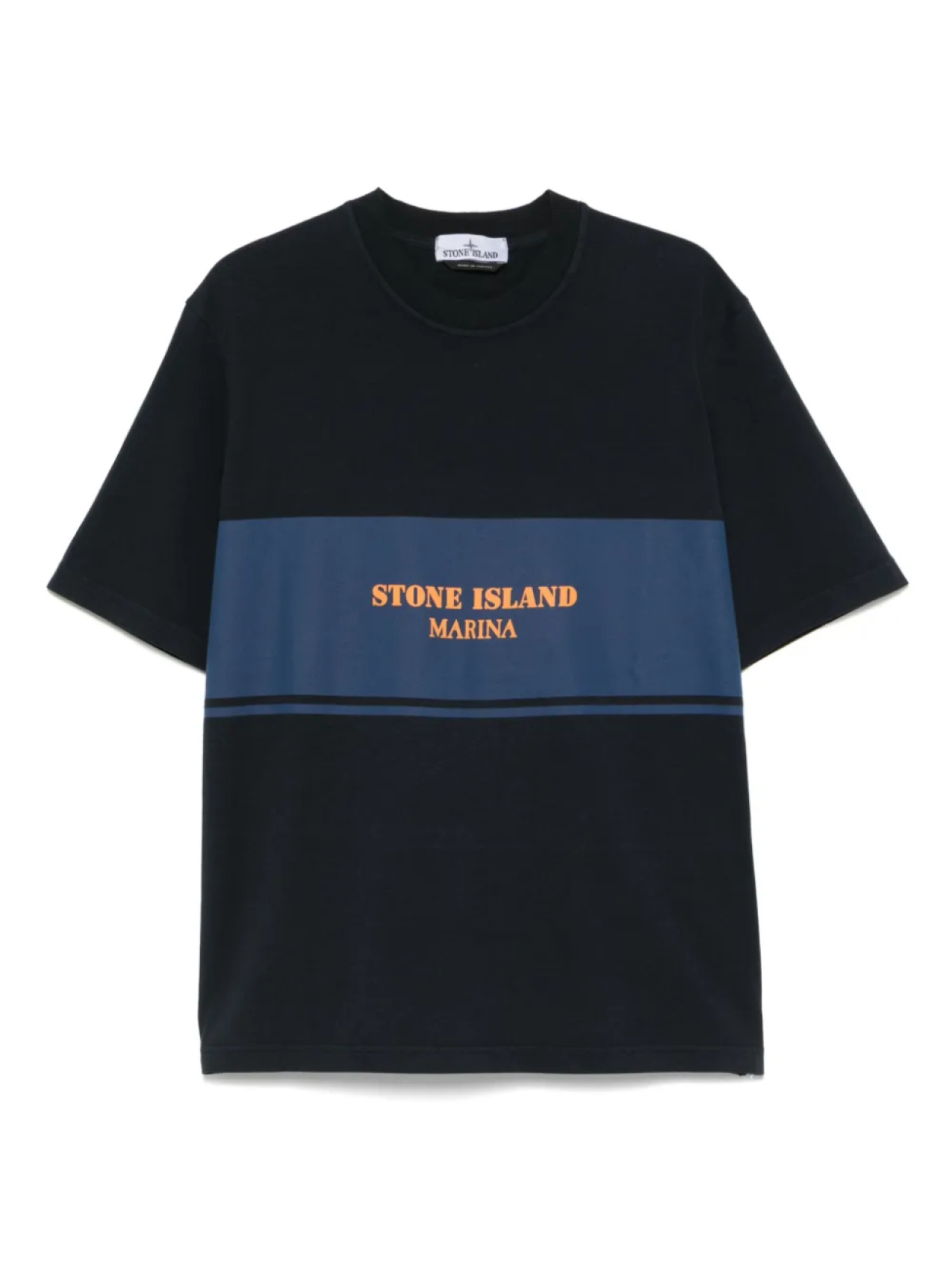 

Футболка с логотипом Stone Island, синий