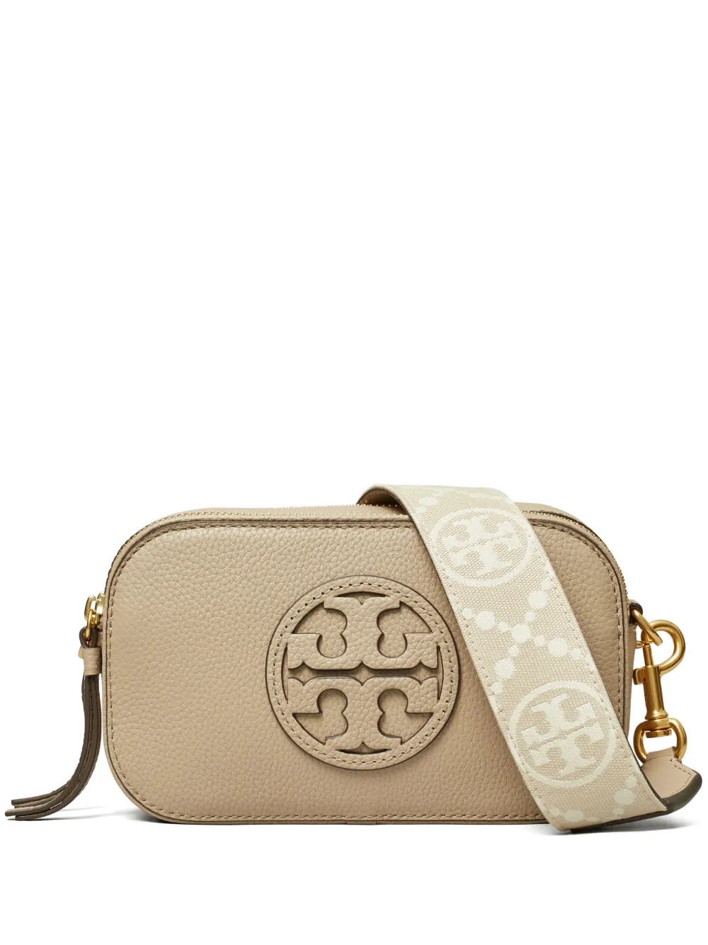 

Мини-сумка через плечо Miller Tory Burch, нейтральный