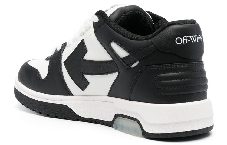 Кроссовки мужские Off-White Out Of Office для скейтбординга, черный / серый / белый — фото 4