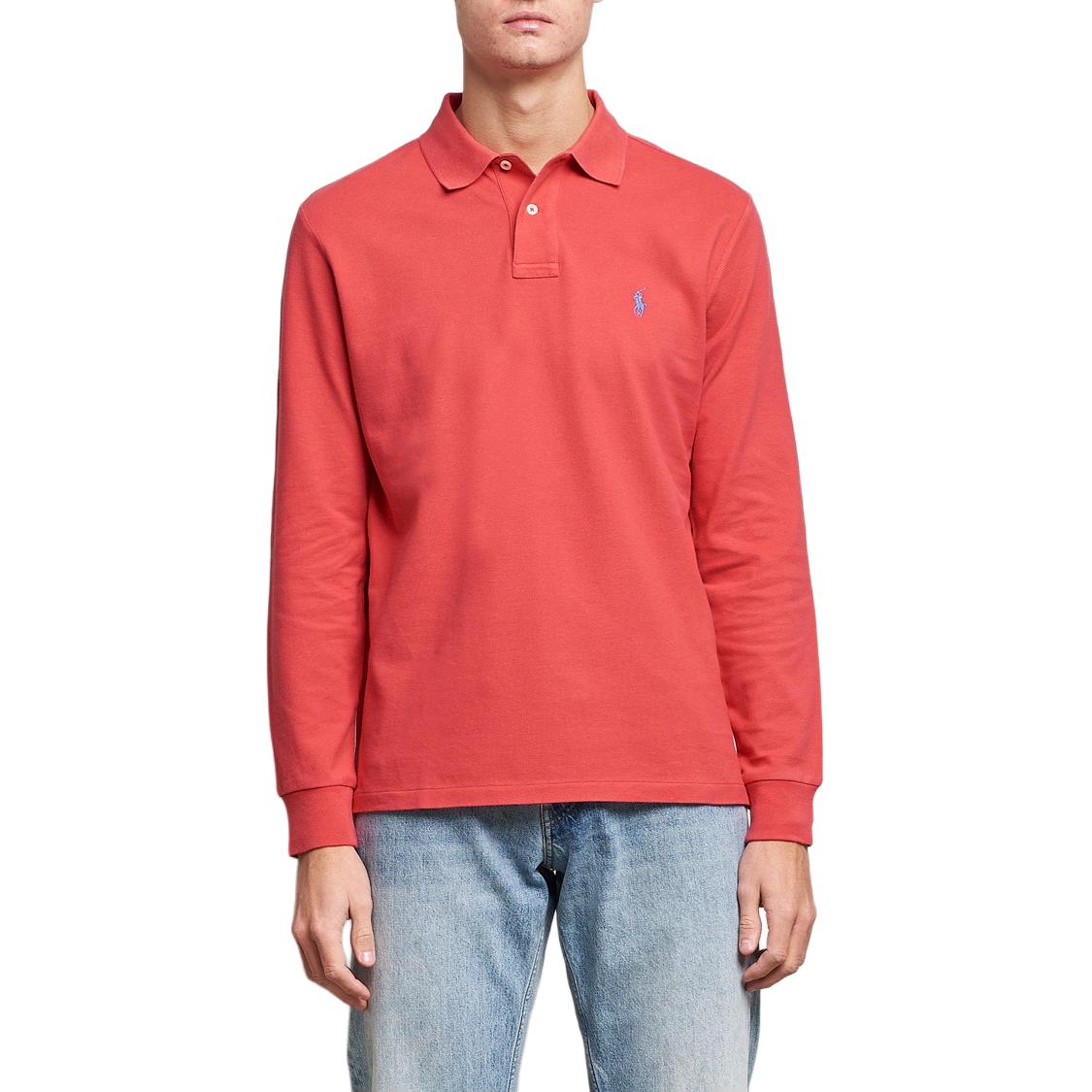 

Polo Ralph Lauren Поло SS24 мужская красная, Красный, Polo Ralph Lauren Поло SS24 мужская красная