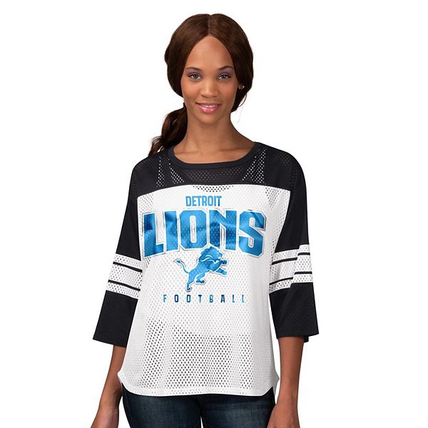 

Женская черная футболка Detroit Lions First Team с 3/4 рукавом G-Iii 4Her By Carl Banks, Черный, Женская черная футболка Detroit Lions First Team с 3/4 рукавом G-Iii 4Her By Carl Banks