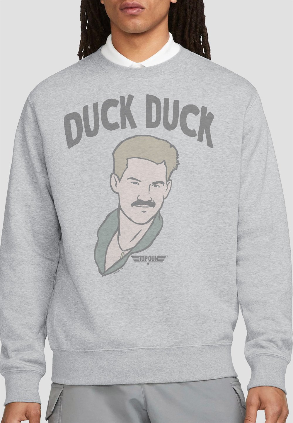 

Толстовка TOP GUN THE RIP GOOSE Cotton Soul, светло-серый