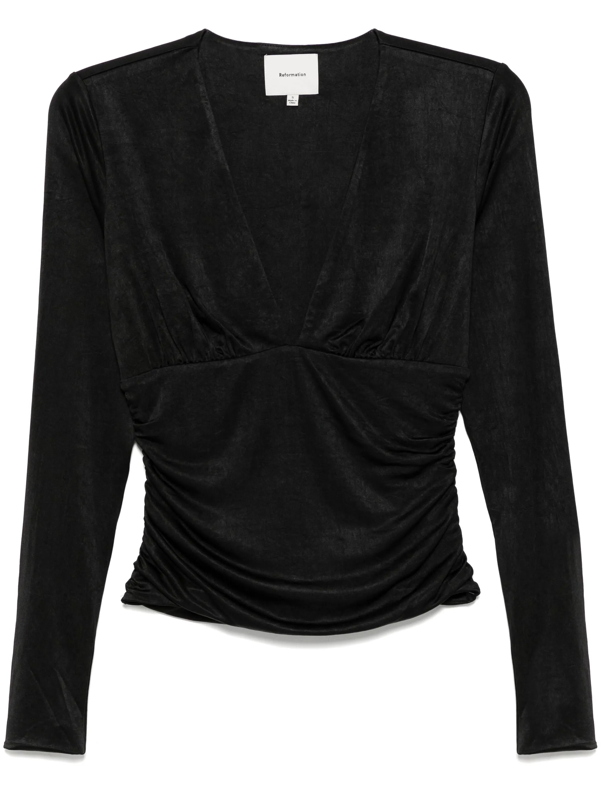 

Топ Ines Reformation, черный