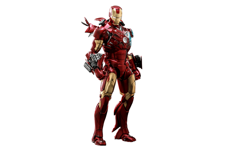 

Фигурка Iron Man Movie Masterpiece Die Cast Collection MKIII Mark III 2.0 32,5см Hot Toys, Iron Man Mark III
