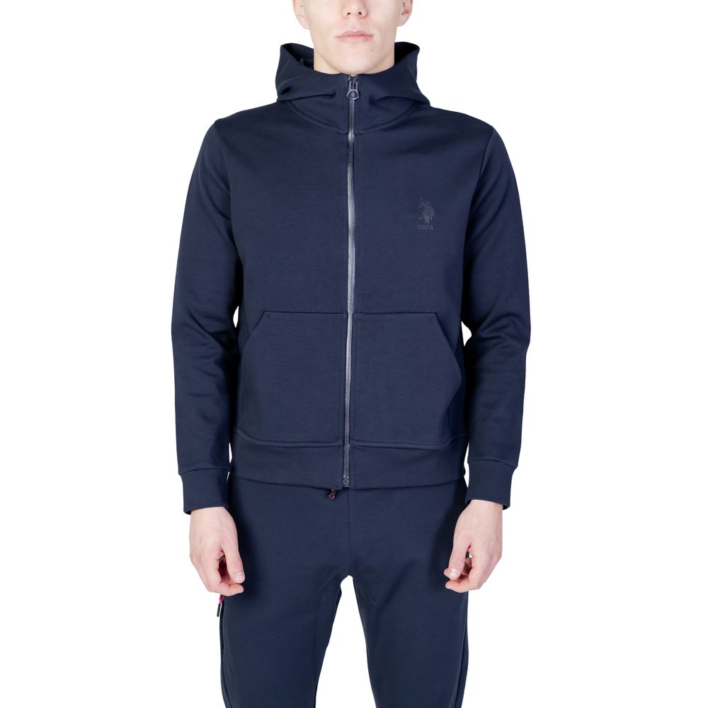 

Синий хлопковый свитер U.S. Polo Assn.