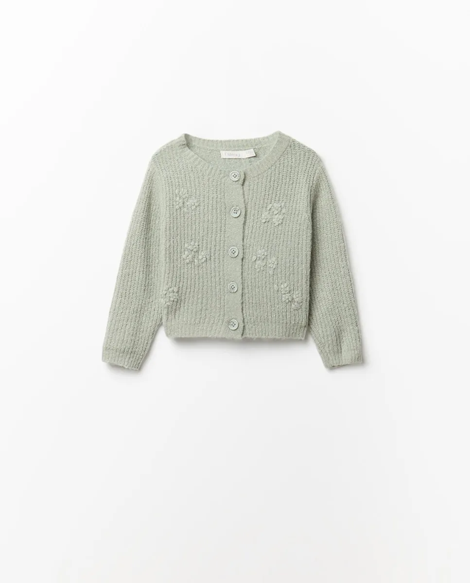 

Вышитая куртка Sfera, светло-зеленый