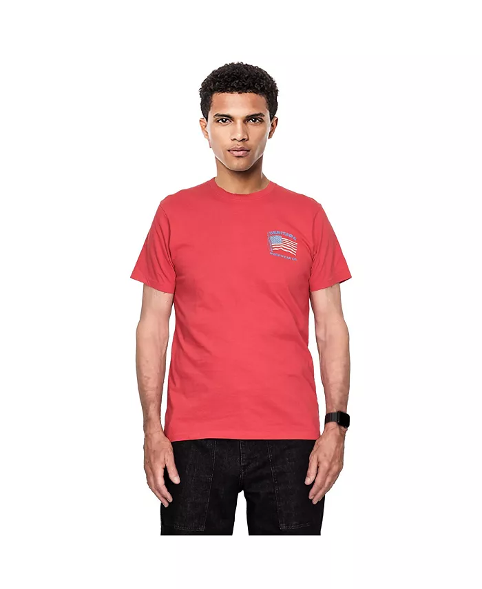 

Мужская футболка American Heritage Collection Workwear Flag Level 7, красный