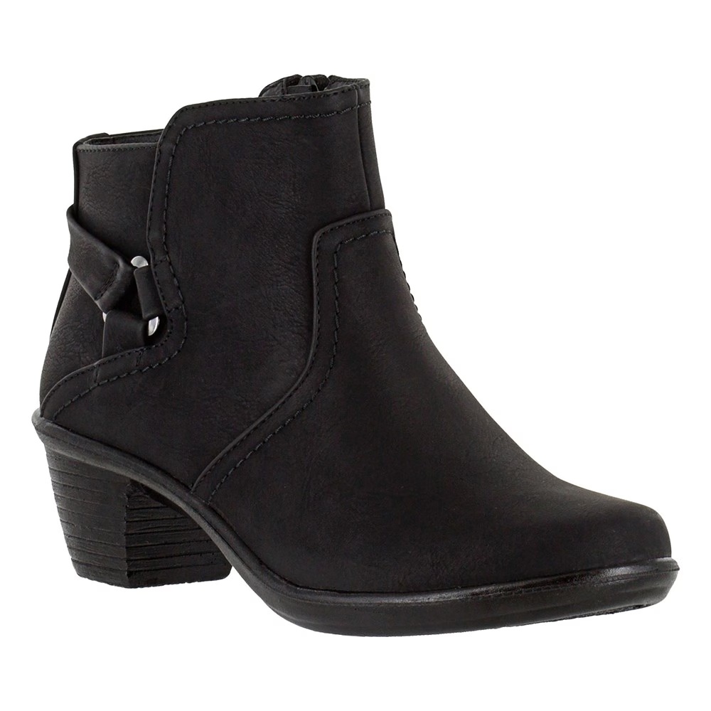 Ботильоны в вестерн-стиле Easy Street, black matte synthetic
