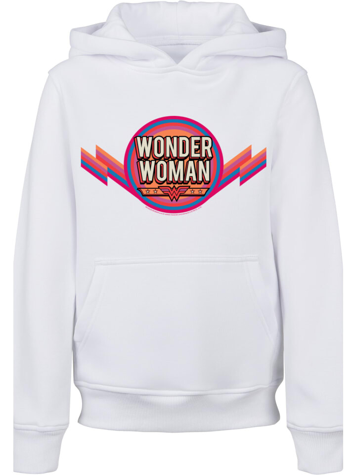 

Пуловер F4NT4STIC DC Comics Wonder Woman Rainbow Logo, белый