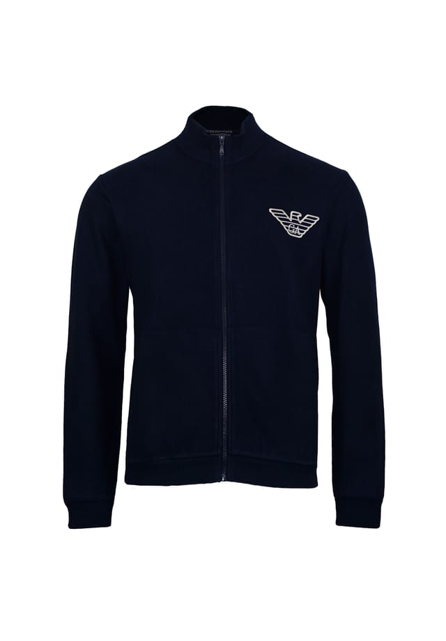 

Кардиган кардиган на молнии Emporio Armani, синий