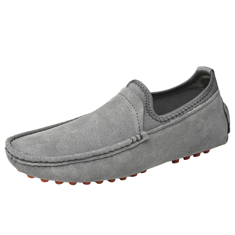 

KUPE Мокасины мужские серые, цвет Gray