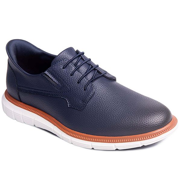 

Мужские оксфорды Cloud street с технологией hands-free slip on Marc Joseph New York, Navy Grainy Leather