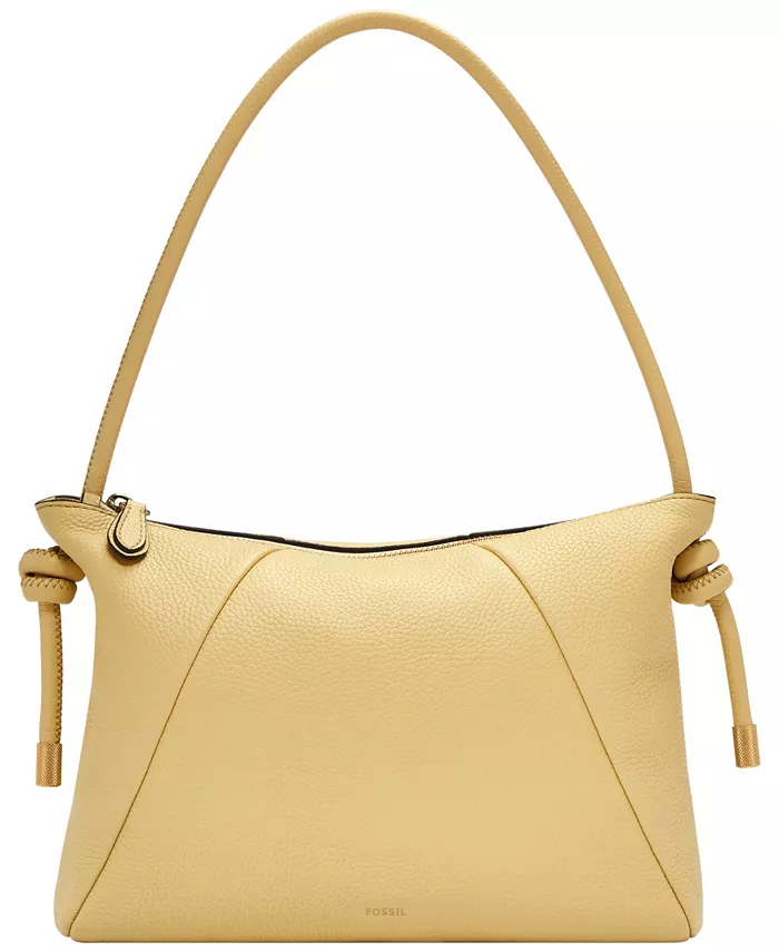

Кожаная сумка Willa Medium через плечо Fossil, желтый
