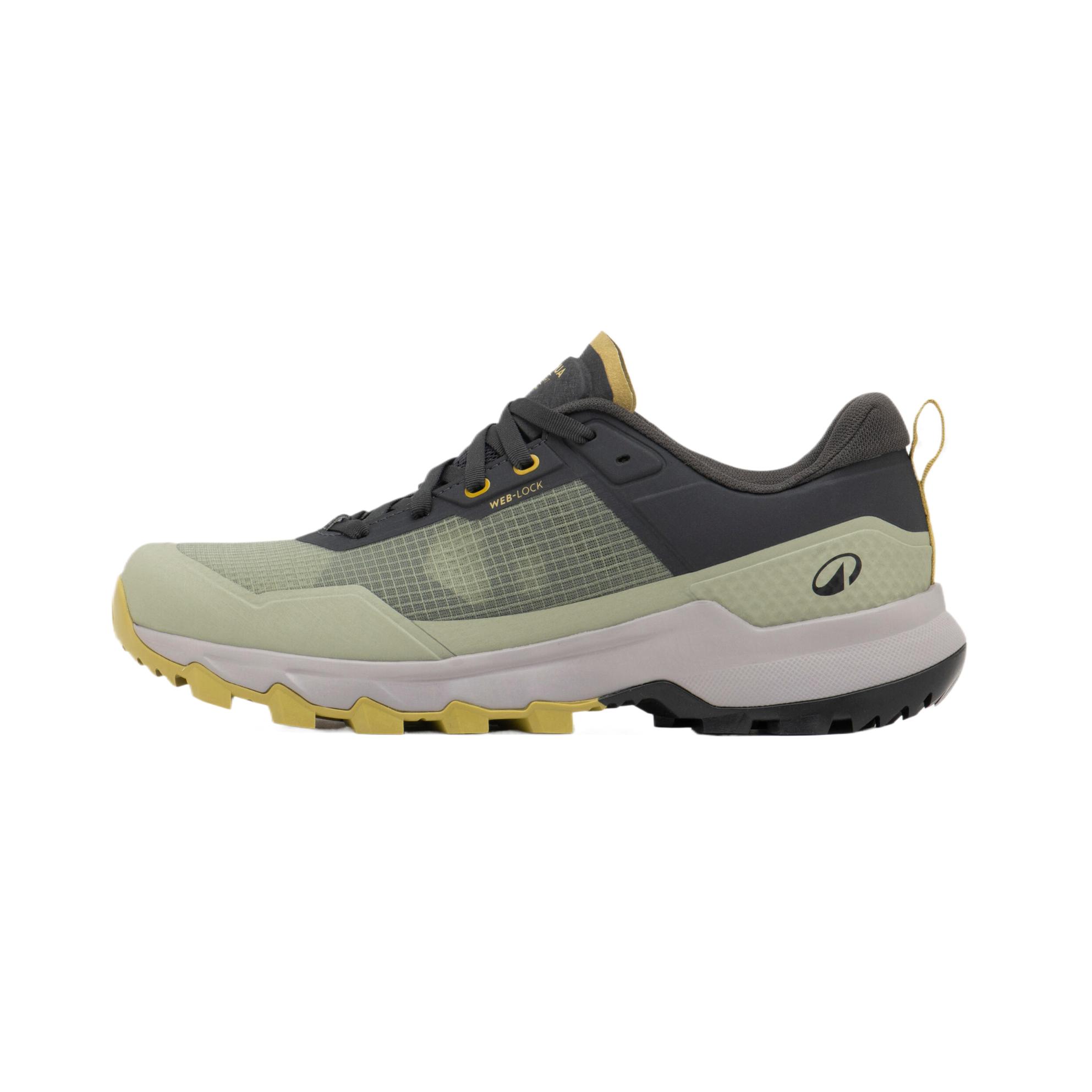

DECATHLON Легкие низкие походные кроссовки MH500, мужские, золотисто-зеленые
