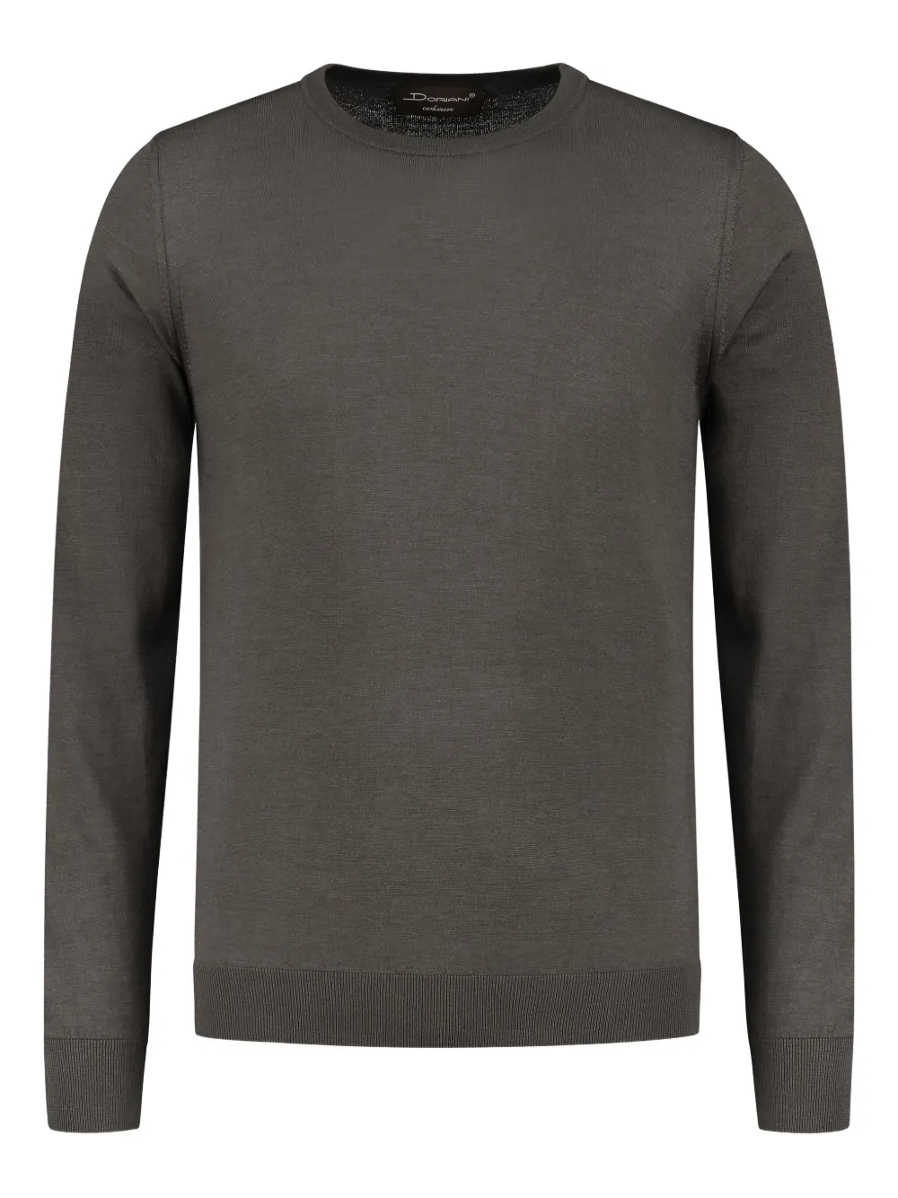 

Свитер с круглым вырезом Doriani Cashmere, коричневый