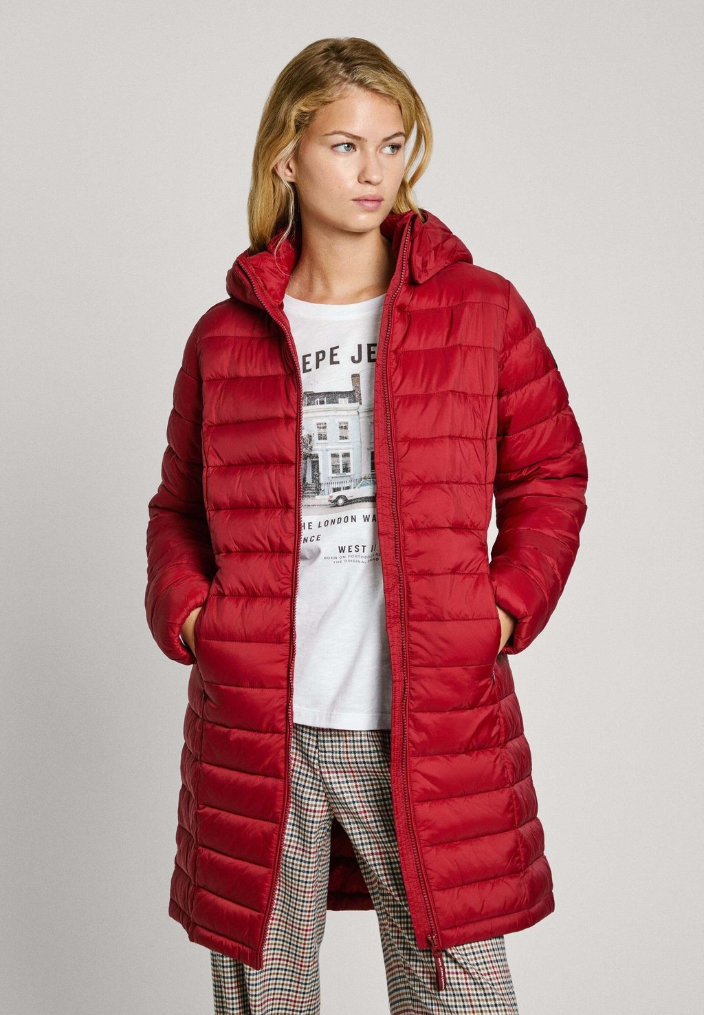 

Куртка для активного отдыха AMMY Pepe Jeans, темно-красный