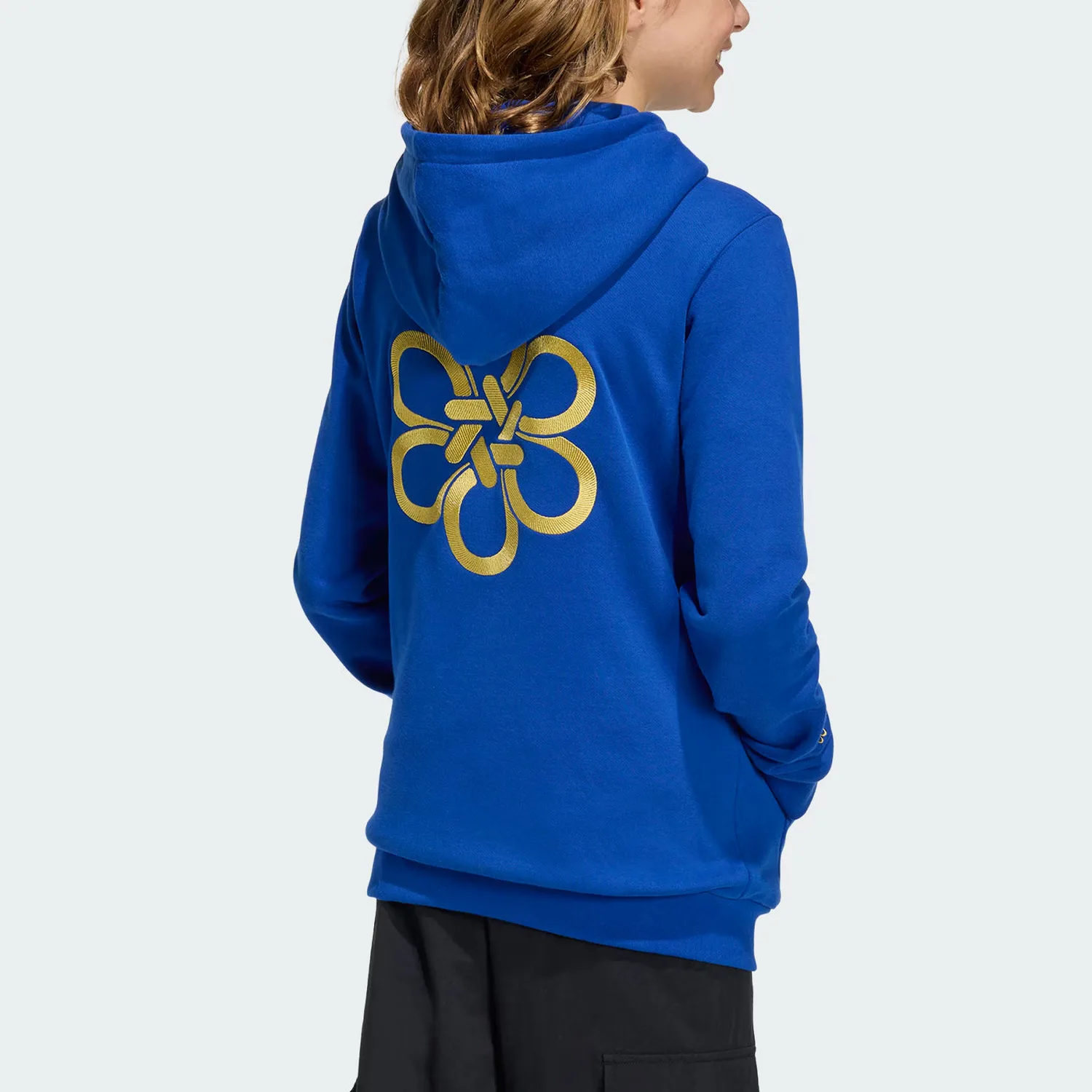 Детский свитшот Adidas Originals, Royal Blue — фото 4