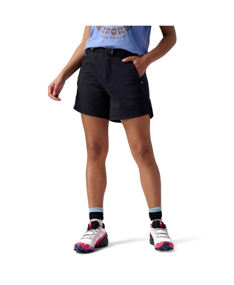 

Женские короткие шорты Wasatch Ripstop 5 дюймов для походов и альпинизма Backcountry, Black