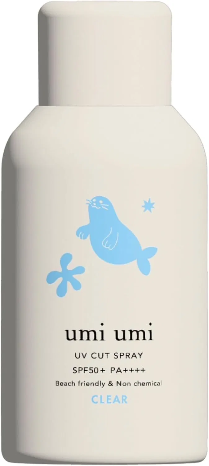 Солнцезащитный спрей umi umi UV Protection Spray soeff, без отдушки, 80 г, SPF50+ PA+++