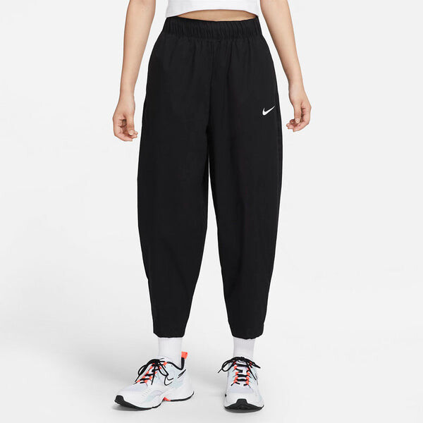 Спортивные штаны (WMNS) Nike Nsw Essntl Wvn Hr Pnt Crv Casual Sports Woven Breathable Long Pants/Trousers Autumn Black, черный — фото 3