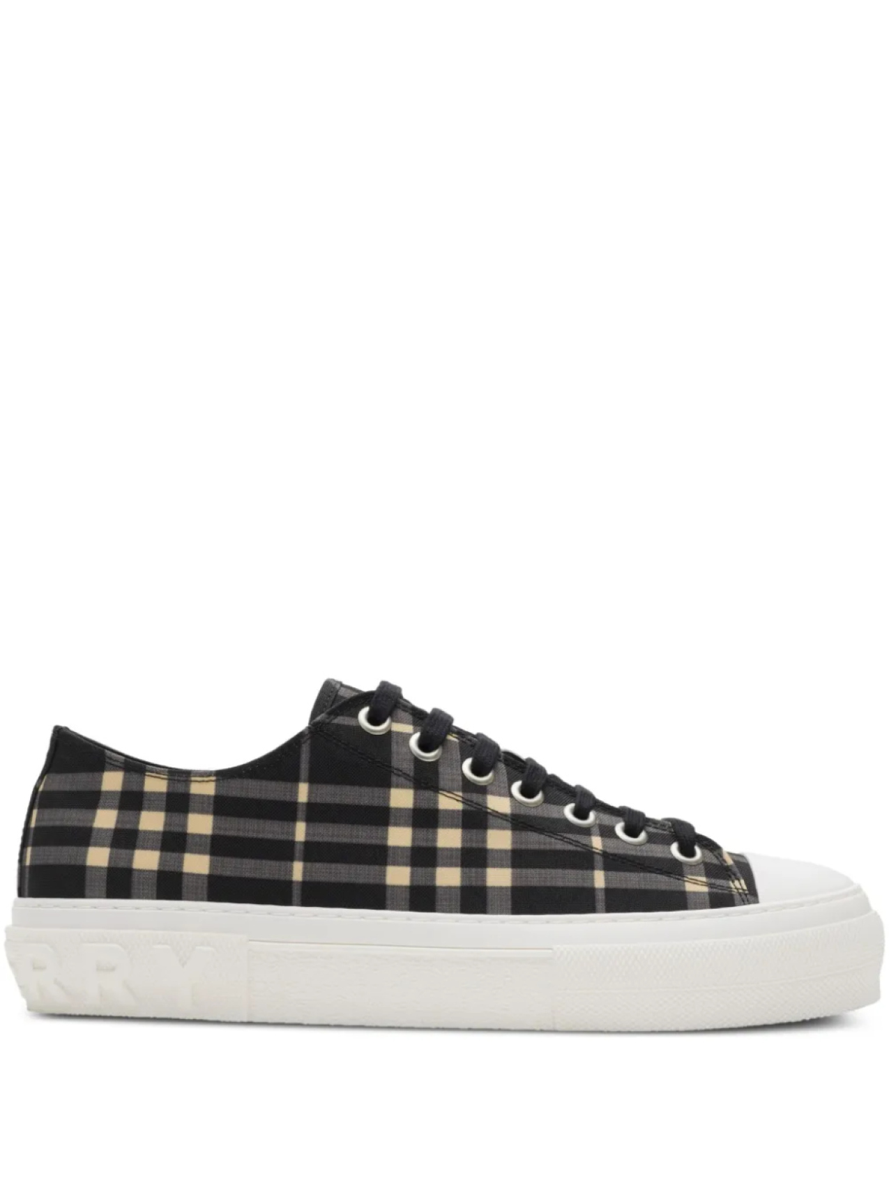 

Burberry кроссовки в клетку, черный