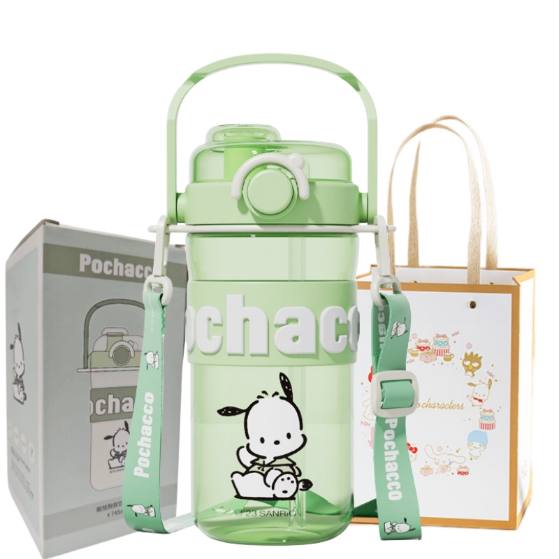 

Пластиковые стаканы для воды Sanrio, зеленый