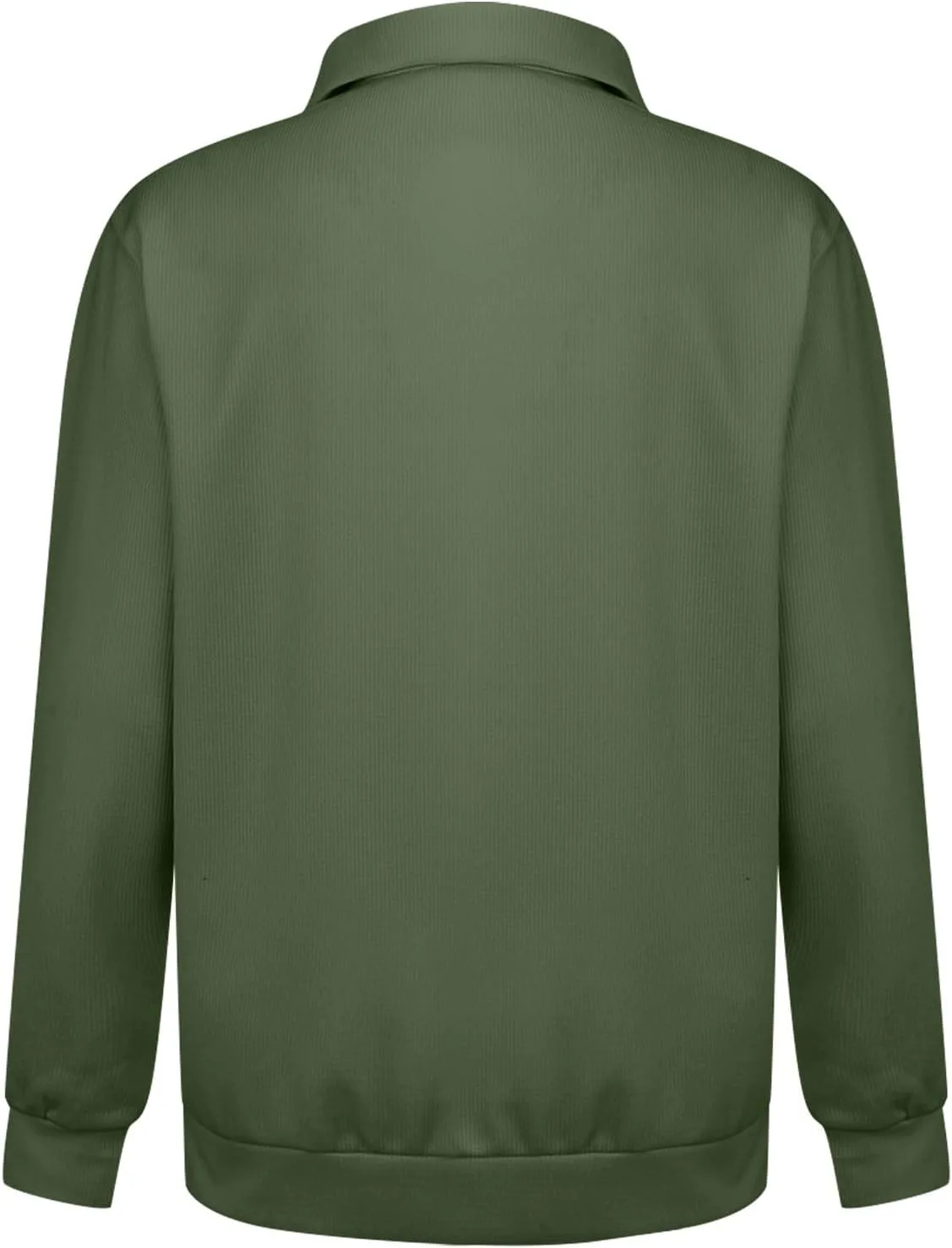 Mokaloha мужская рубашка Casual Quarter Zip Ribbed Henley с текстурированным воротником, Plus Size — фото 2