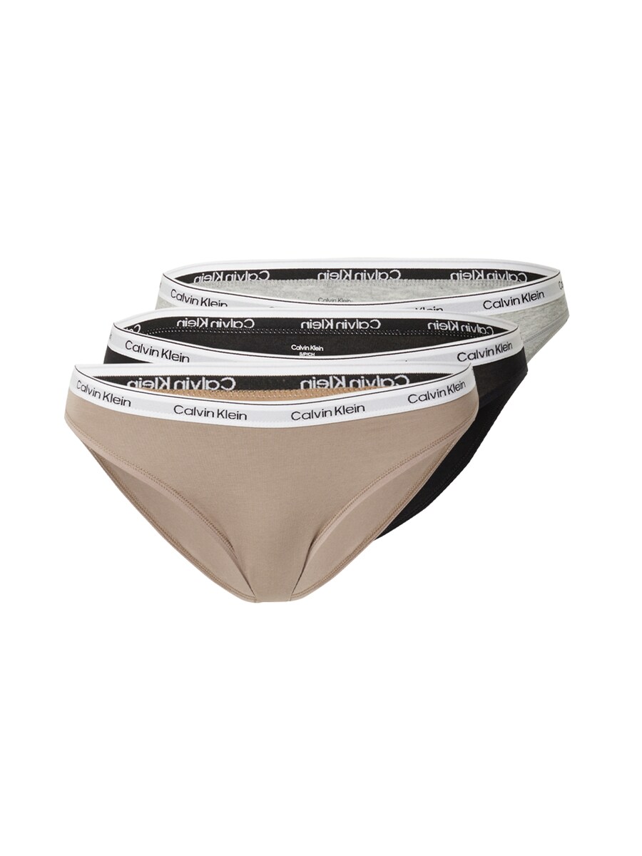 

Трусики Calvin Klein Underwear, цвет Brown/mottled grey/Black