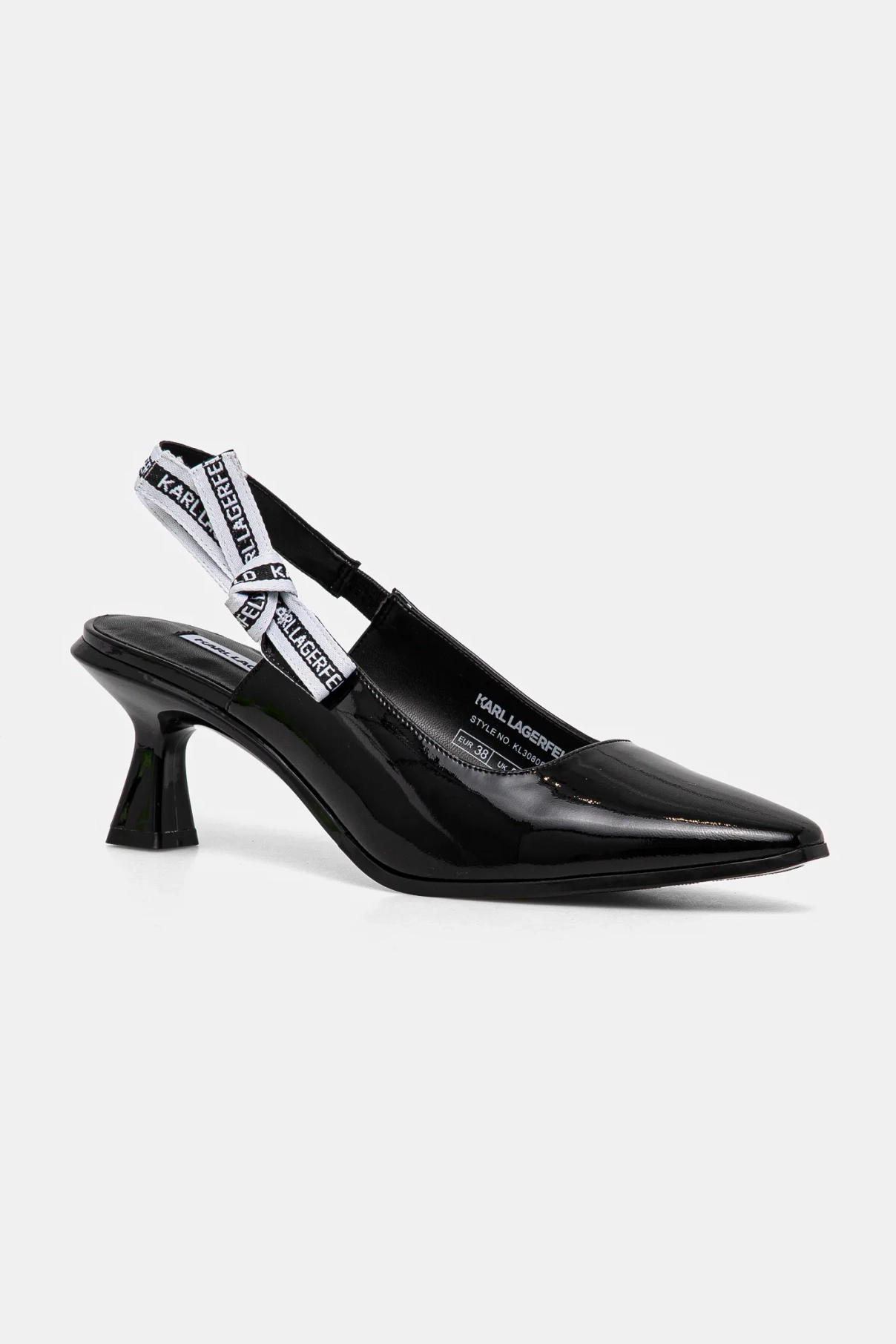Туфли на шпильке PANACHE II Karl Lagerfeld, черный