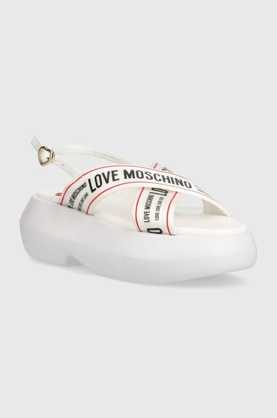 

Сандалии Love Moschino, белый