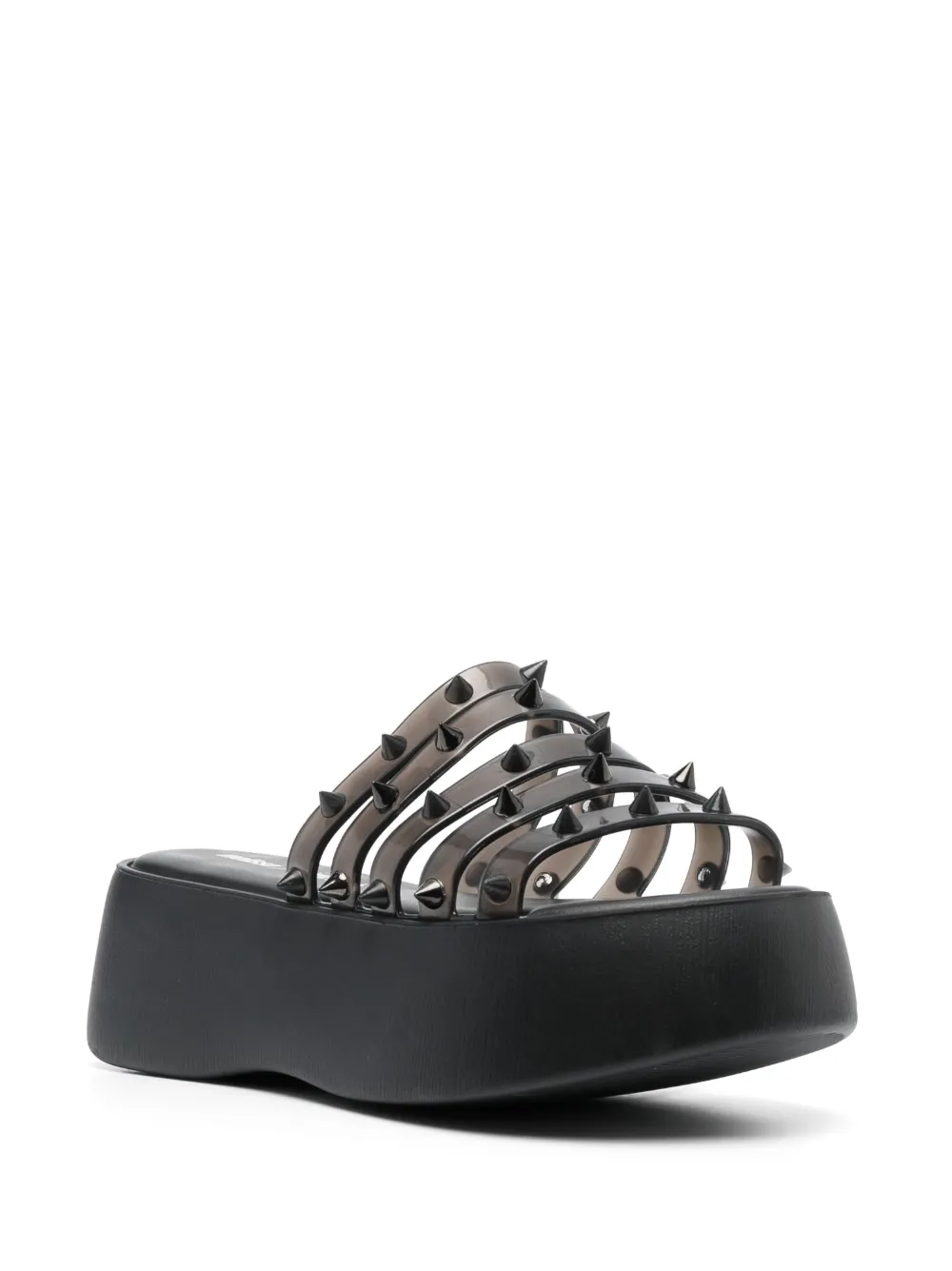 Босоножки Punk Love Becky 60 из коллаборации с Melissa Jean Paul Gaultier, черный — фото 2
