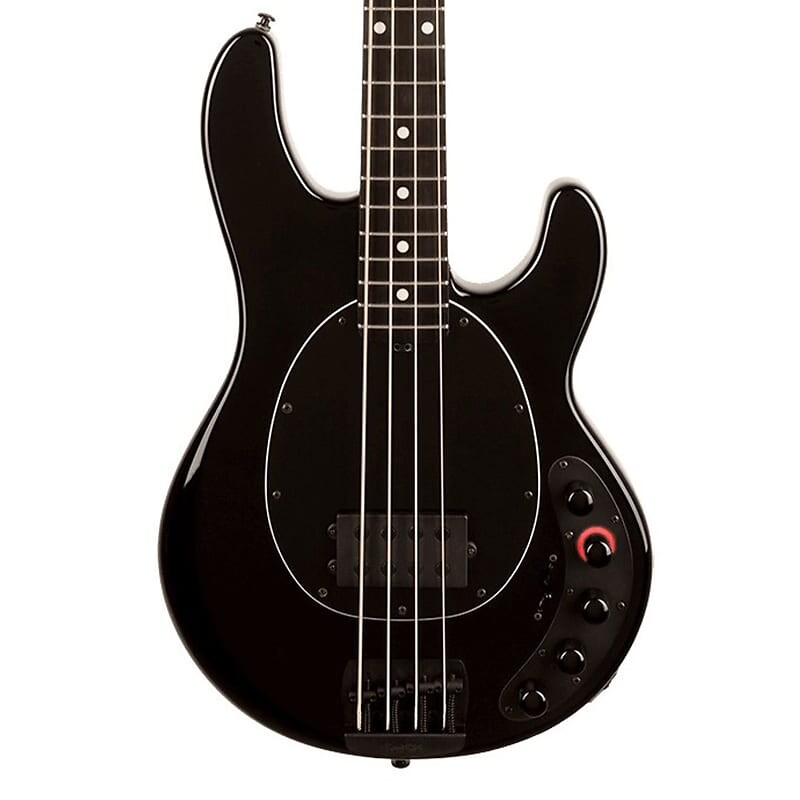 

Басс гитара Music Man DarkRay 4 4-String Bass w/ Darkglass Electronics - Obsidian Black