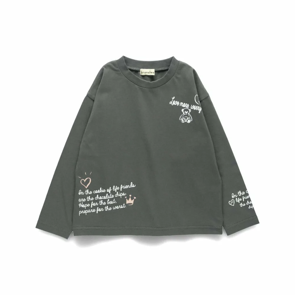 Футболка с длинными рукавами Branshes, цвет Charcoal Gray