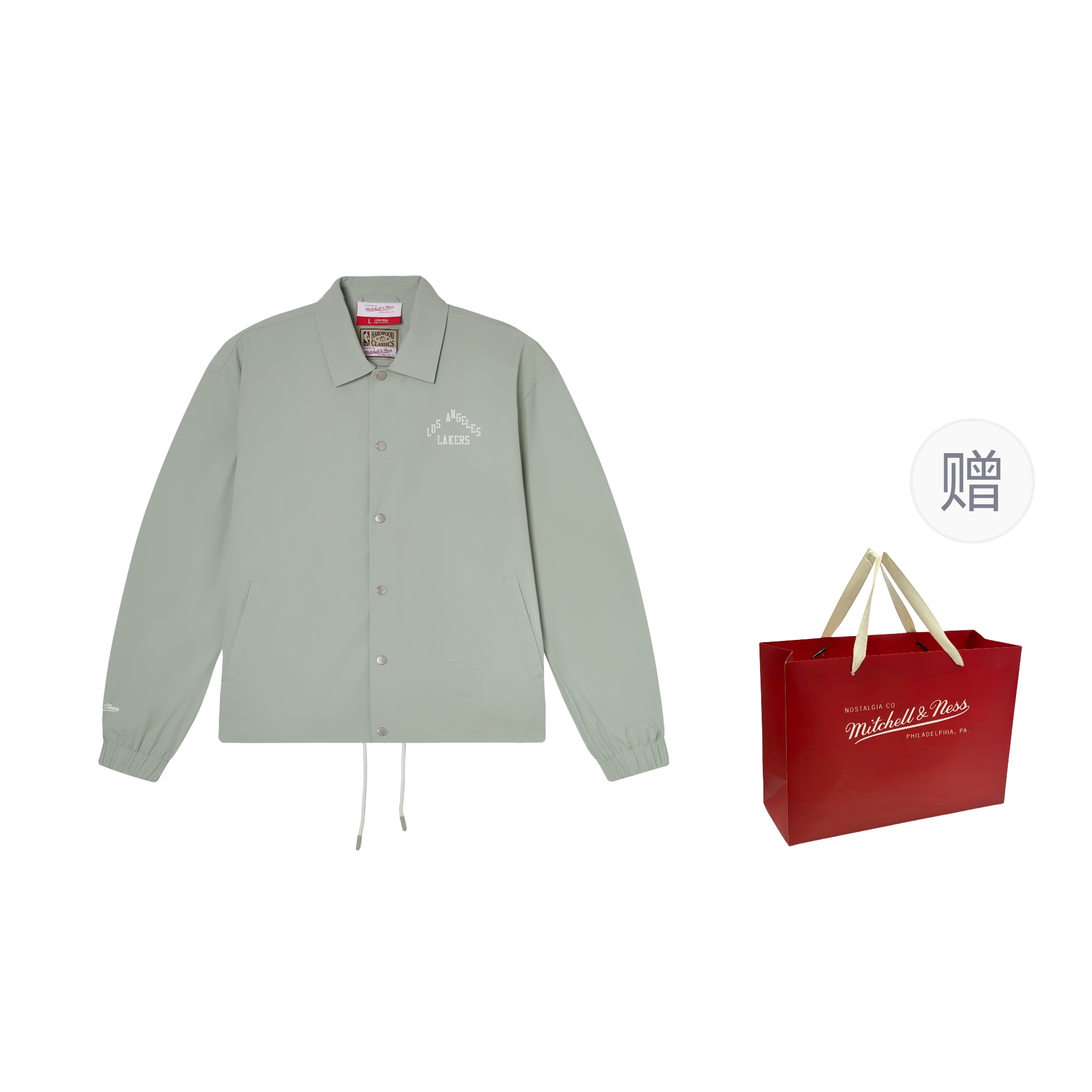 

Mitchell Ness Куртка Mitchell & Ness FA25 унисекс, Light Green (Los Angeles Lakers)-Free Shopping Bag