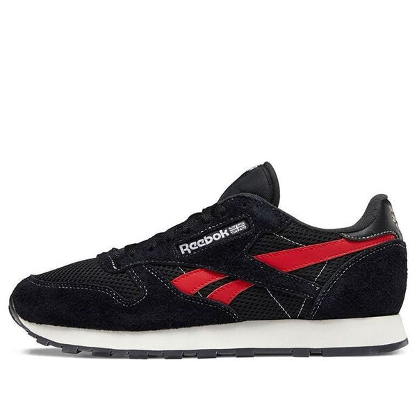 

Кроссовки classic leather 'human rights now! - black red' Reebok, черный