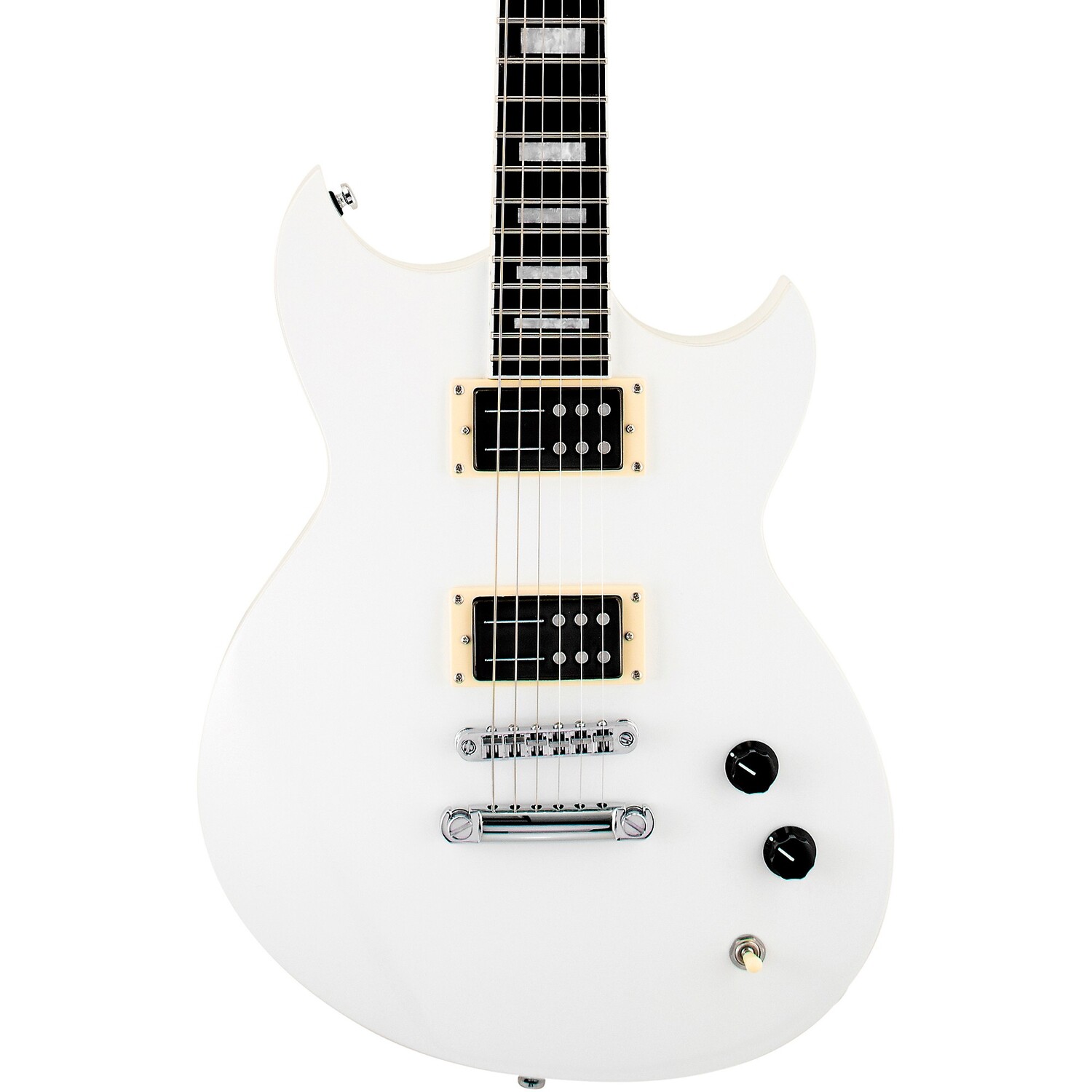 

Фирменная электрогитара Reverend Robin Finck Ice White