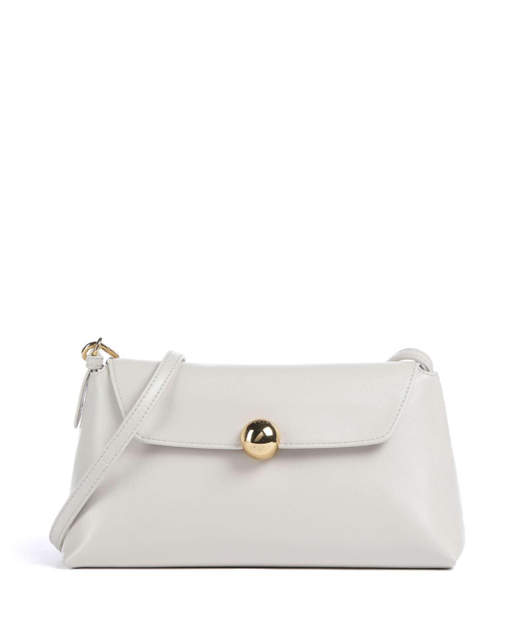 

Мягкая мини-сумка Sfera из зерненой кожи Furla, серый