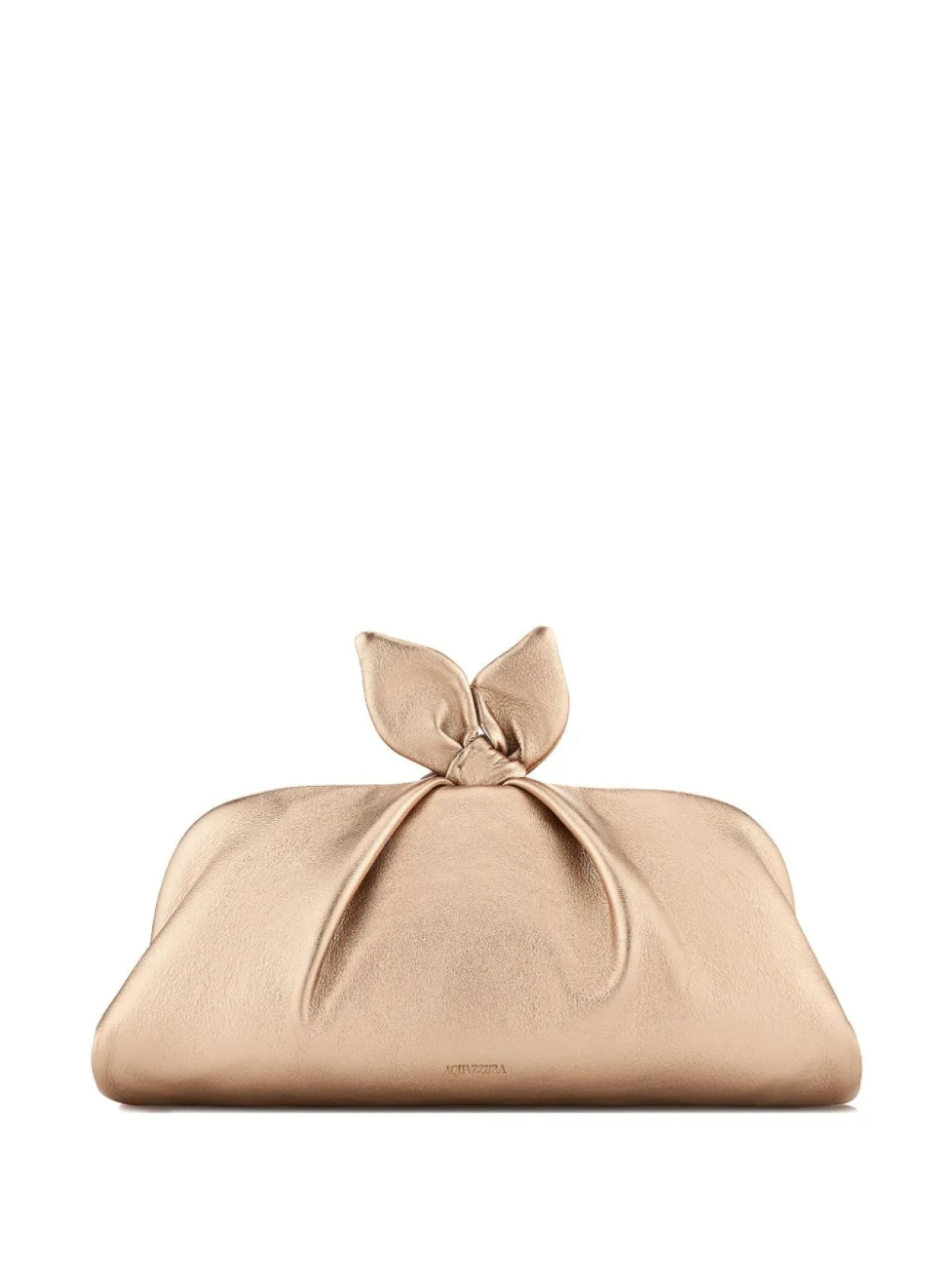 

Сумка-клатч Aquazzura Bow Tie, золотой