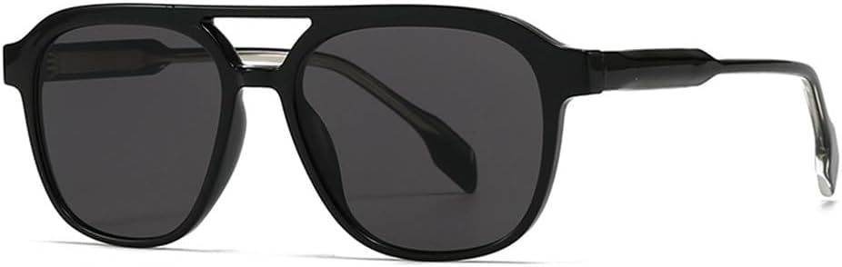 

Солнцезащитные очки Double Bridges для мужчин и женщин, с градиентным переходом цвета чая и защитой от УФ-излучения UV400, идеально подходят для занятий спортом на открытом воздухе, бега и путешествий UYPTK, C1black Black