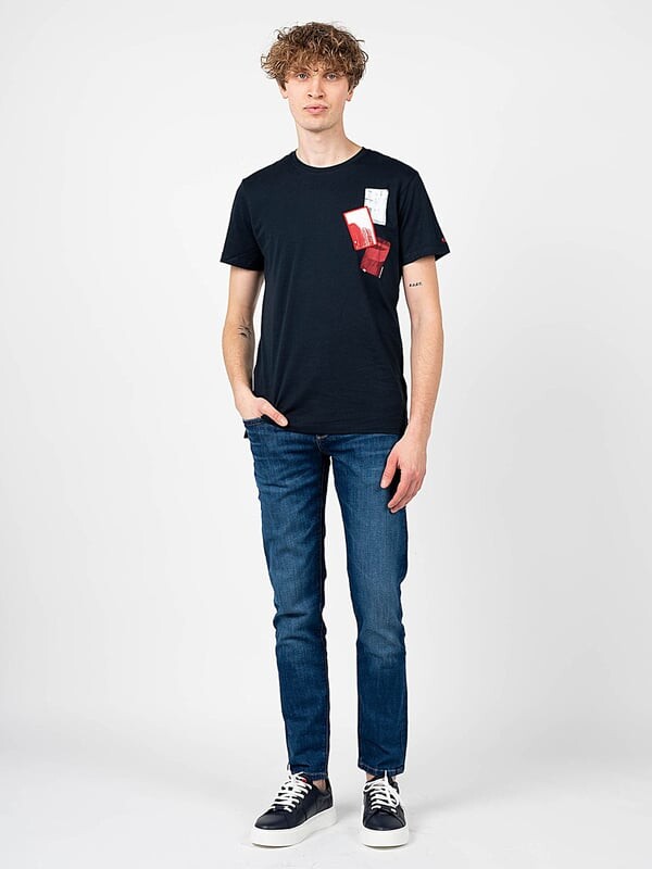 

Футболка Солам мужская Pepe Jeans, синий