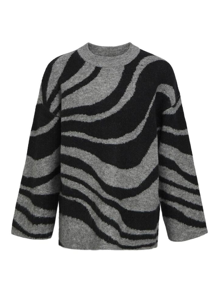 

Пуловер Object Pullover, цвет Medium Grey Melange