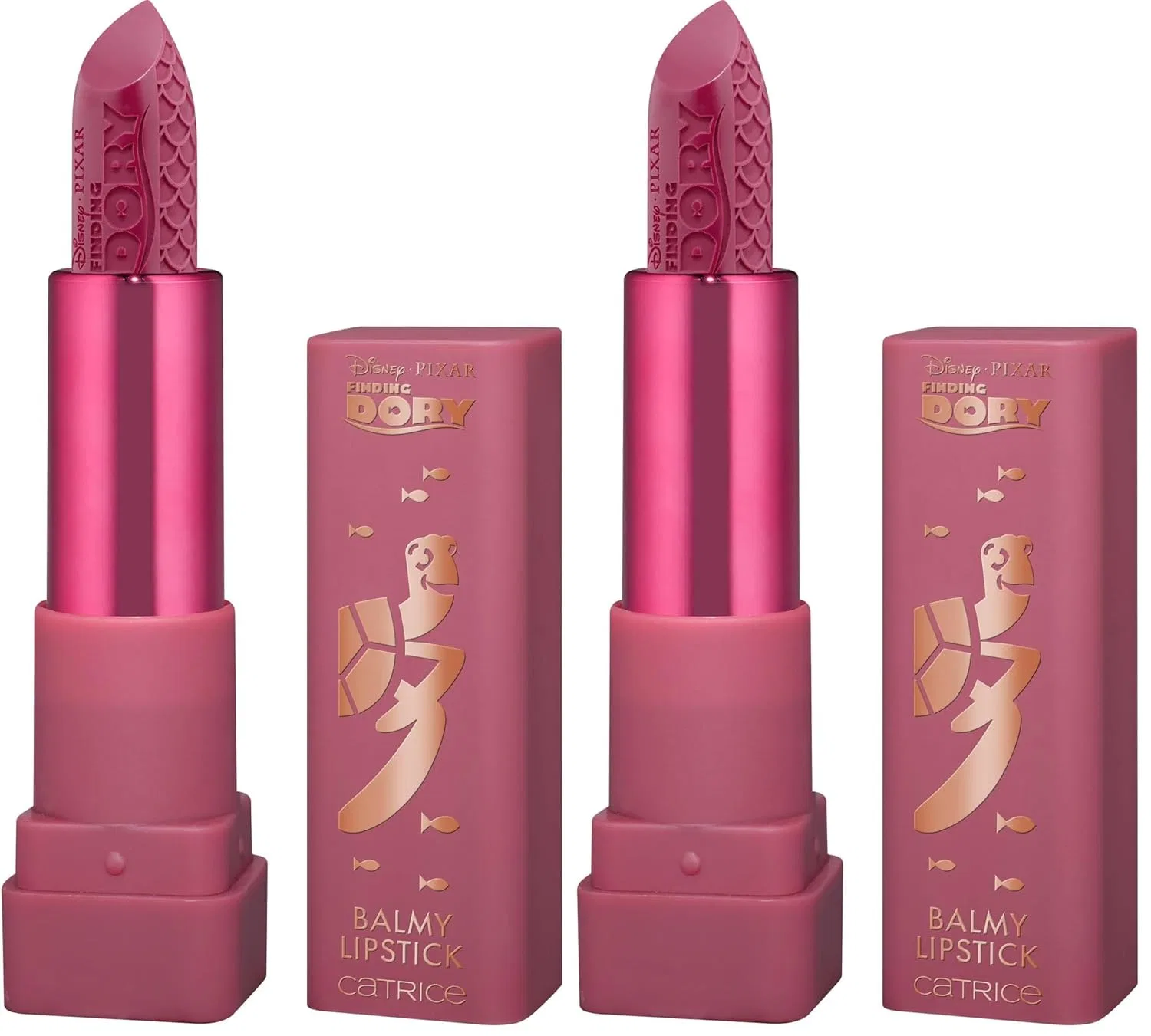 Бальзам для губ Catrice Disney Pixar Finding Dory Balmy Lipstick, № 010, красный, 3 г (2 шт.) Catrice