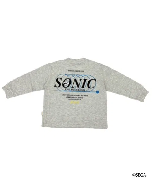 Детская футболка с длинным рукавом Sonic and D. petit main чёрная — фото 4