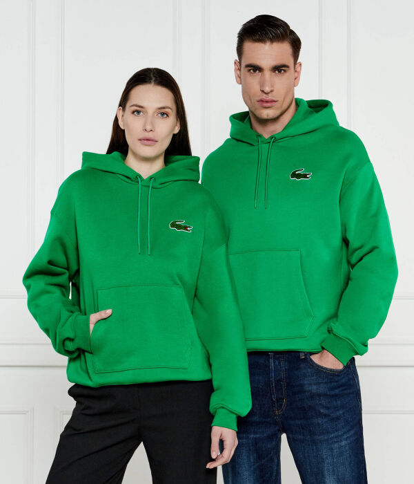 

Толстовка женская Lacoste с капюшоном, зеленый