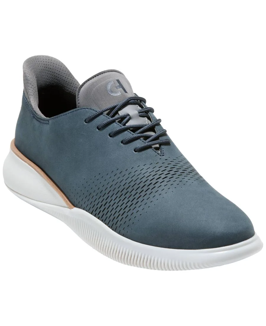 Мужские туфли-оксфорды Zerøgrand Laser Quick-On на шнуровке, размер 6 Cole Haan, темно-синий blazer nubuck