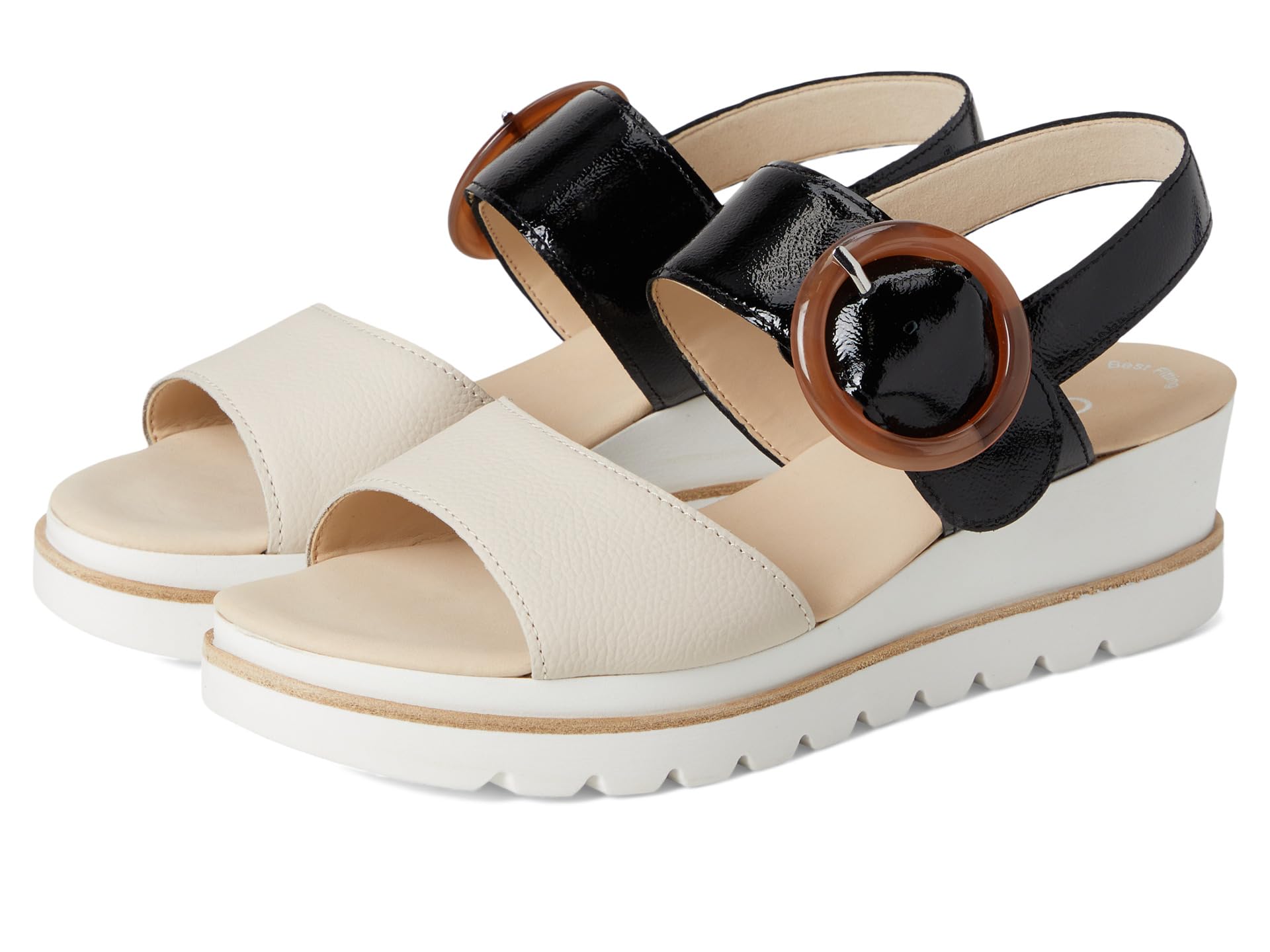 Сандалии Gabor Gabor 64.645, цвет Creme/Schwarz