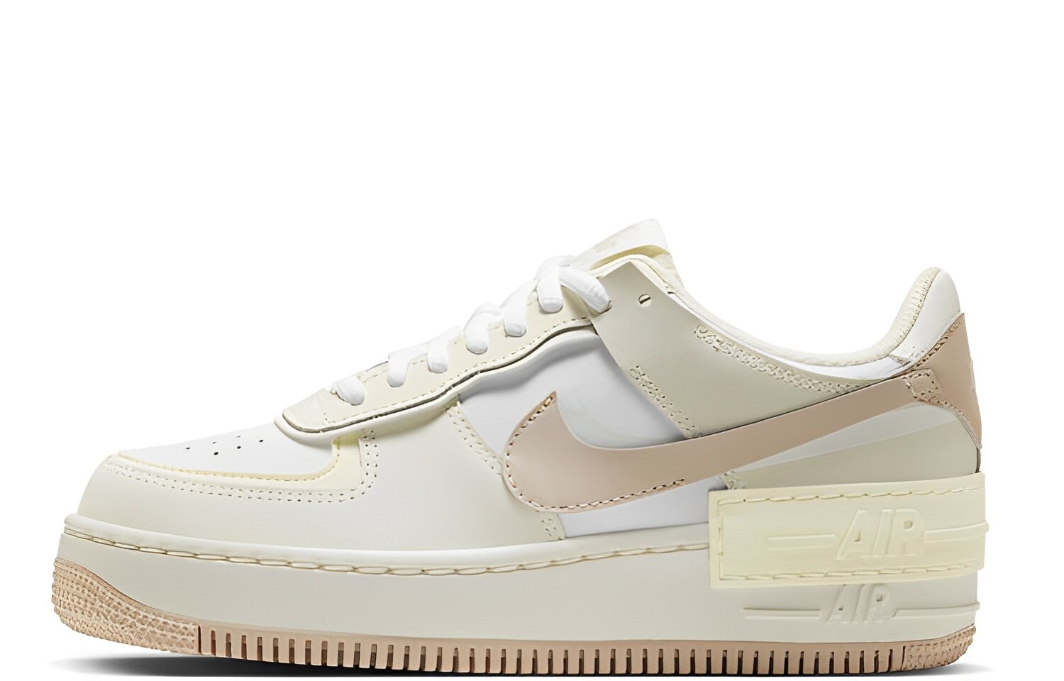 Кроссовки Nike Air Force 1 Shadow White Fossil Stone Women's’s