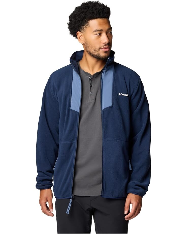 

Флис Columbia Sequoia Grove Full Zip Fleece, цвет Collegiate Navy/Dark Mtn