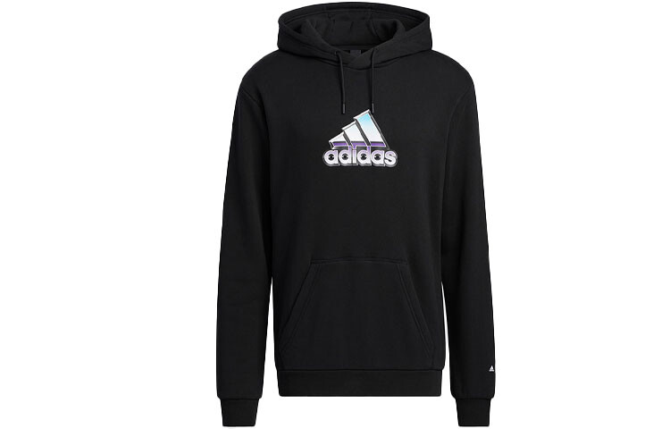 

Толстовка унисекс черная Adidas, черный